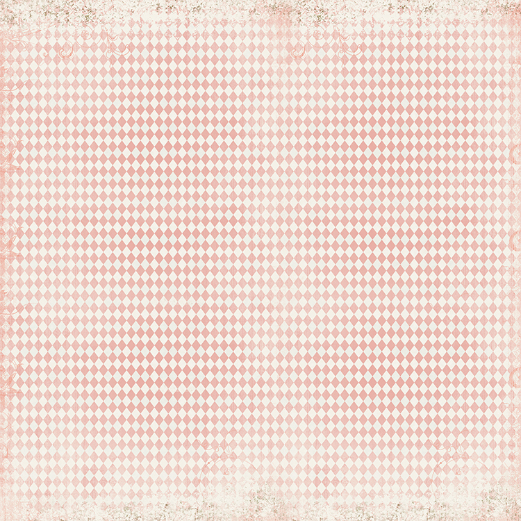 743 Vintage Pink - מעוינים ורודים